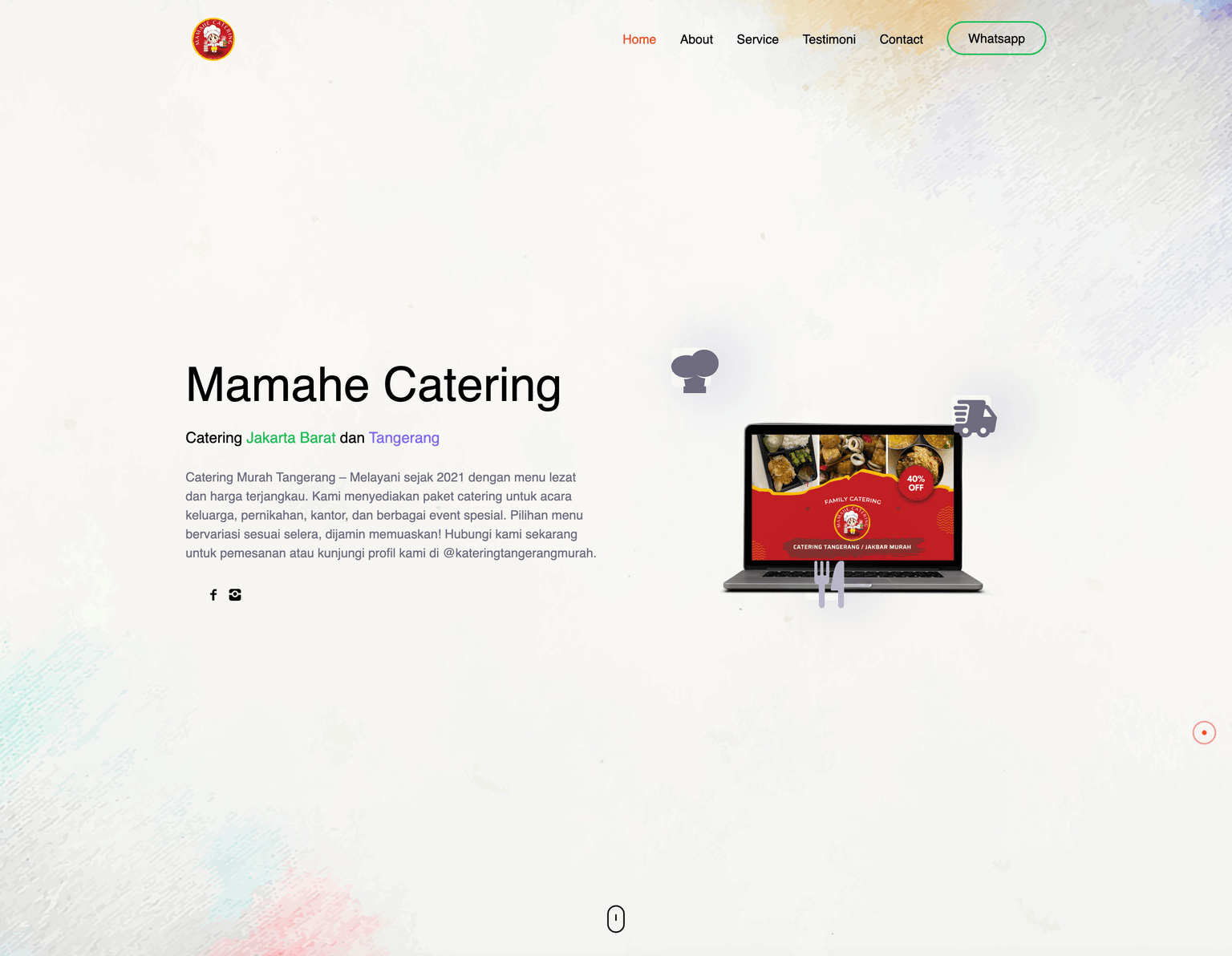 Portfolio Catering Jakbar Murah #Vue